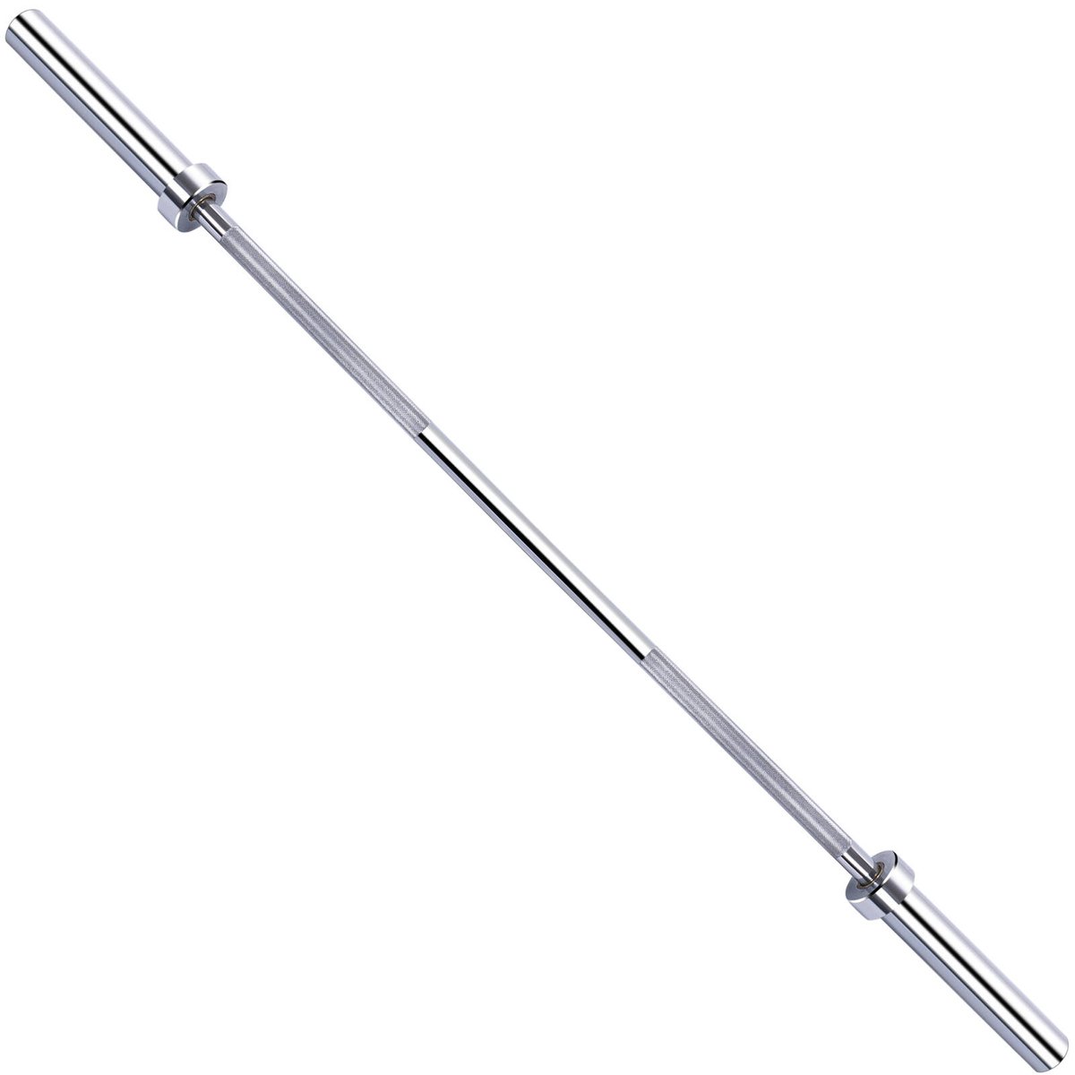 2.1m 15kg Olympic Weightlifting Training Barbell Bushing Bar - Bunnings