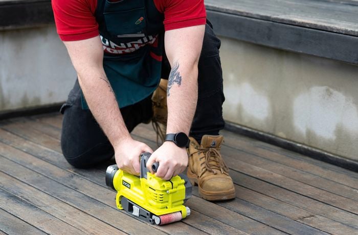Achieving a smooth deck for optimal finish adhesion.