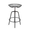 Esschert Design Metal Barstool Kitchen/Dining Chair Height Adjustable Grey