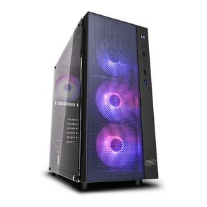 Deepcool MATREXX 55 E-ATX MESH ADD-RGB 4F Midi Tower Tempered Glass Computer Case - Black [DP-ATX-MATREXX55-MESH-AR-4F]