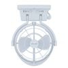 ENGLAON 12V / 24V DC Caravan Fan for Caravan, White