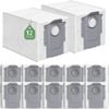 Hygieia 12X Dust Bags For Roborock S8 MaxV Ultra, S8 Max Ultra, Qrevo & Saros Series Robot Vacuums