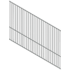 ProtectorAl 0350-1200W x 1200H Monument Flat Top Square Picket Pool Fence Panel Raked 16-30º