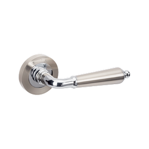 Zanda 80mm BrushedNickel/Chrome Plate Oxford Dummy Set 