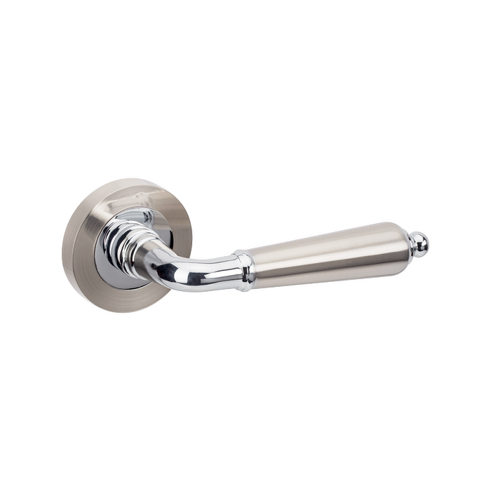 Zanda 80mm BrushedNickel/Chrome Plate Oxford Dummy Set 