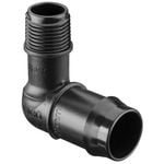 Toro 25 x 15mm BSP Male Poly Barbed Threaded Elbow