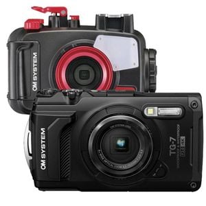 Om System Tg-7 Uw Camera (pro Diving Kit)