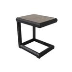 FurnitureOkay Mosman Aluminium Outdoor Side Table - Charcoal