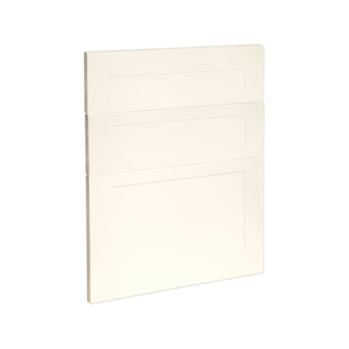 Kaboodle 600mm Antique White Alpine Drawer Panel - 3 Pack 