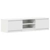 vidaXL TV Cabinet White Engineered Wood Entertainment Centre TV Stand Unit