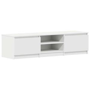 vidaXL TV Cabinet White Engineered Wood Entertainment Centre TV Stand Unit