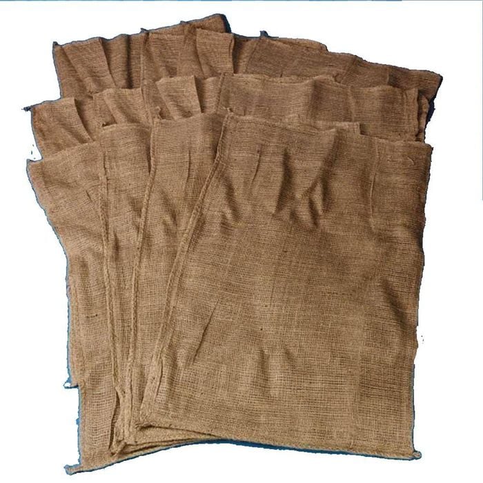 Hessian Potato Sacks - Set Of 12