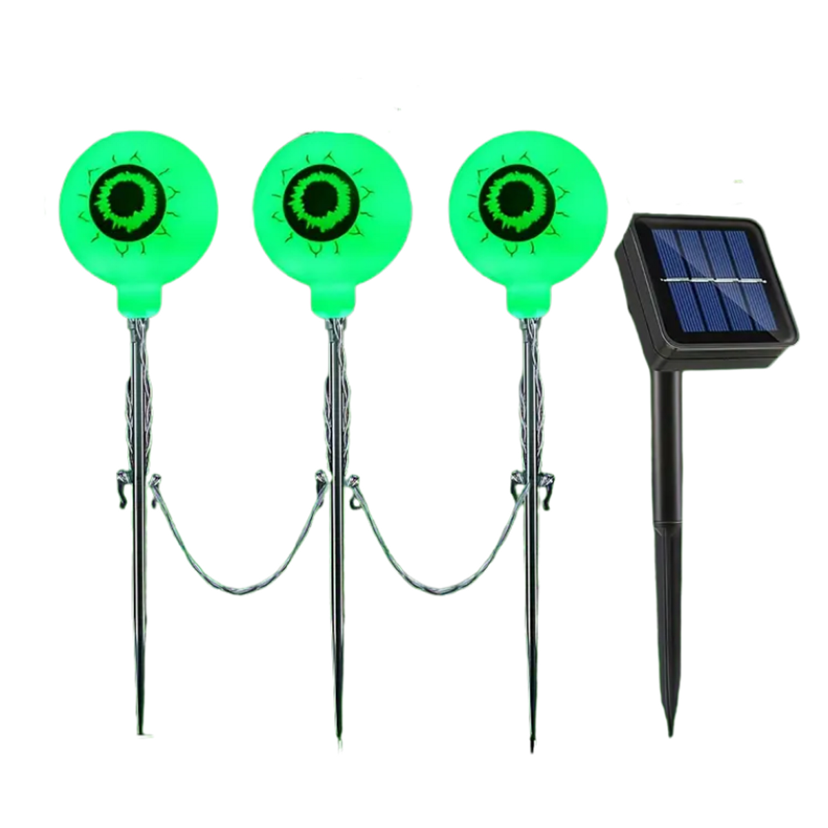 Lifebay Halloween Eyeball Solar Stake Lights 20 LED Outdoor - Bunnings ...