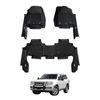 AUSGO 7D Injection Floor Mats For Toyota LandCruiser 200 Series LC200 GX / GXL 2007-2012 All-Weather Floor Liners