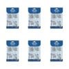 6pk Malli Sewing Assorted Multi-size Metal Craft & Sewing Fabric Safety Pin Set