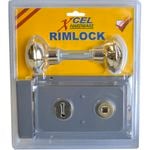 Xcel Grey Double Handle Rimlock