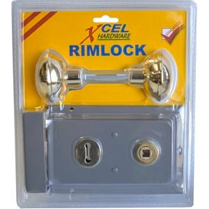 Xcel Grey Double Handle Rimlock