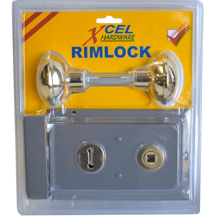 Xcel Grey Double Handle Rimlock