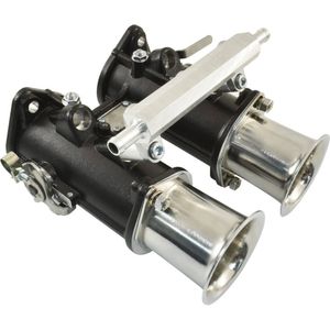 Calflow 45 DCOE Weber Style Sidedraft Throttle Body with Fuel Rail EFI