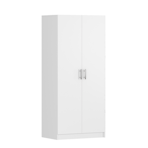 Practa 800mm White Two Door Cupboard 