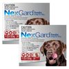 Nexgard Chewables For Large Dogs (25 - 50 Kg) Red 12 Chews