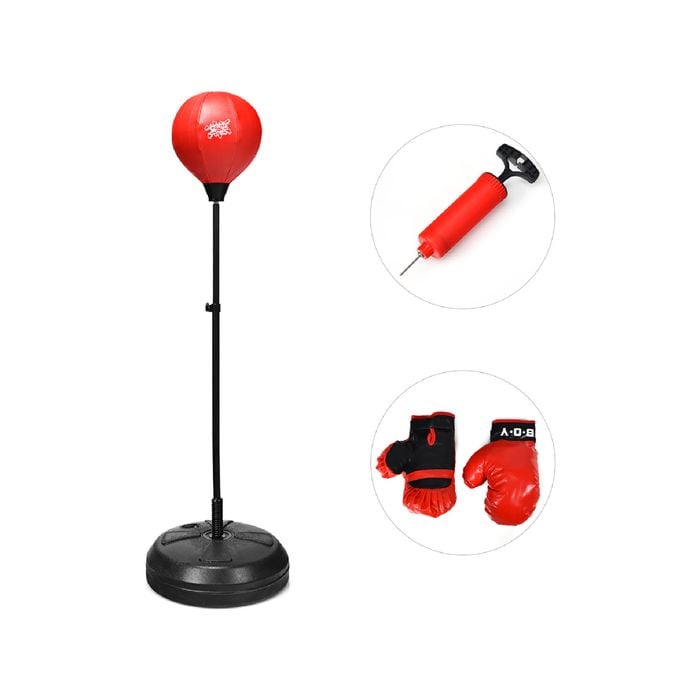 Costway Boxing Stand Set Reflex Speed Ball Adjustable