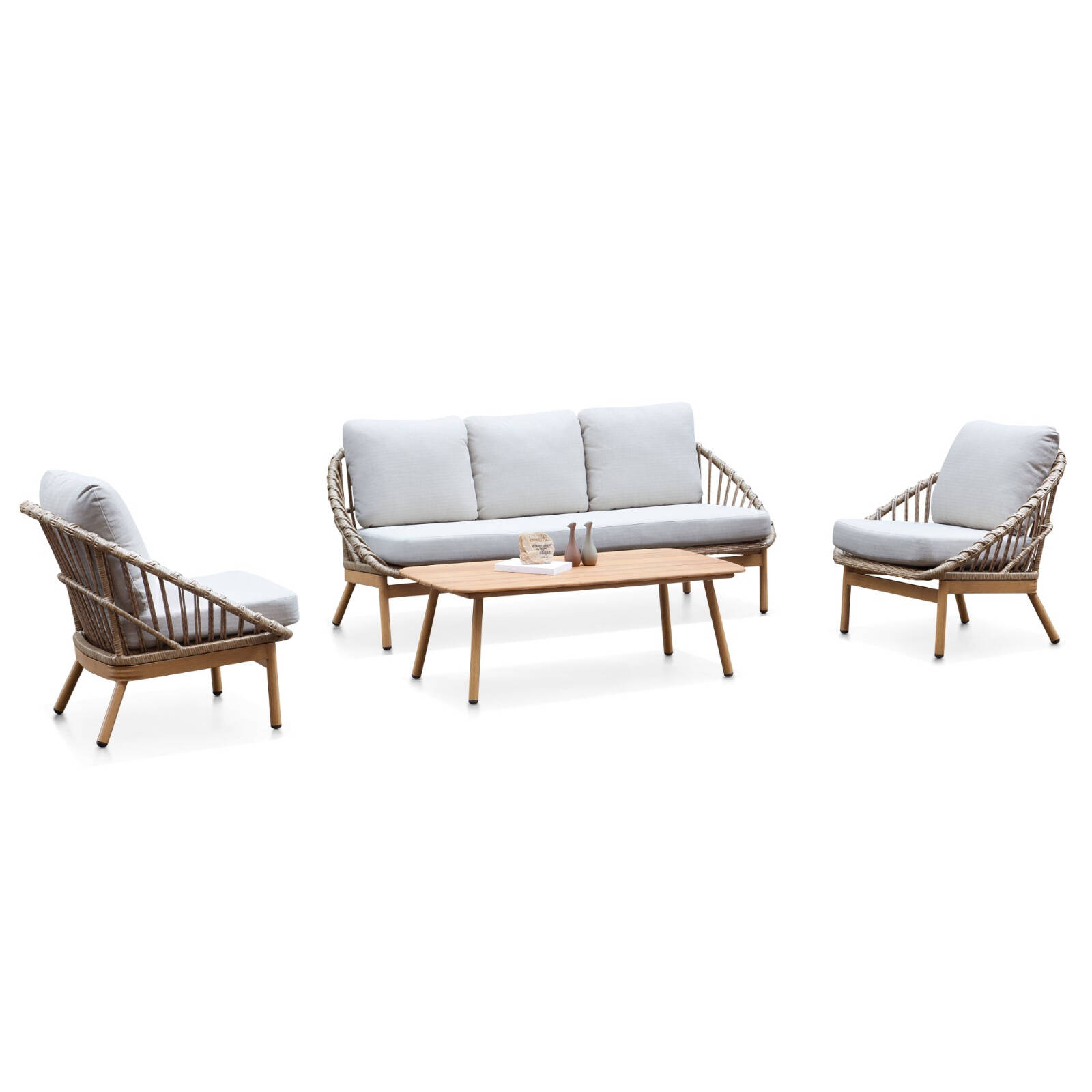 Wicker Piece Outdoor Dining Set Bunnings FurnitureOkay Bali