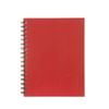 Spirax Hard Cover Twin Wire Notebook A4 (200 pages) (Red)