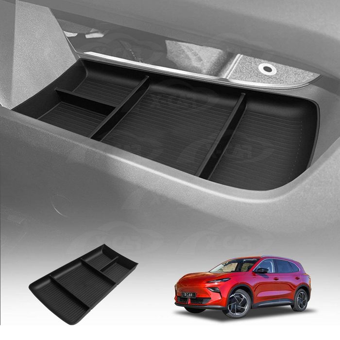 Lower Centre Console Organizer Tray For Mg Mgs5 Ev 2025-onwards Storage Box Cup Holder Car Interior Accessories