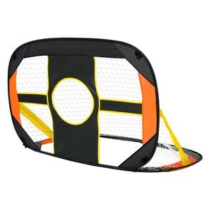 ADVWIN 2 in 1 Kids Soccer Goal Portable Training Soccer Goals Pop Up Foldable Soccer with Carrying Bag