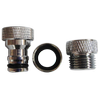 Kinetic 3 Piece Chrome Plated Aerator Adaptor Kit