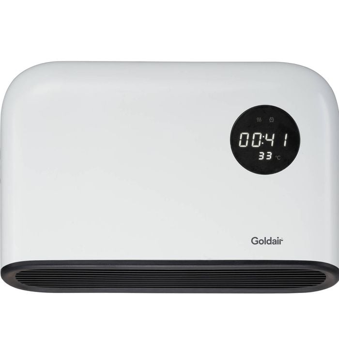 Goladir White Ceramic Wi-Fi Bathroom Fan Heater - Bunnings New Zealand