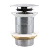 MIXX 40mm 1 1/2" Chrome Dome Style Pop Up Waste