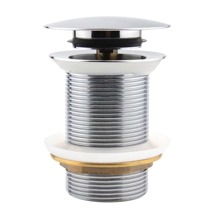 MIXX 40mm 1 1/2" Chrome Dome Style Pop Up Waste