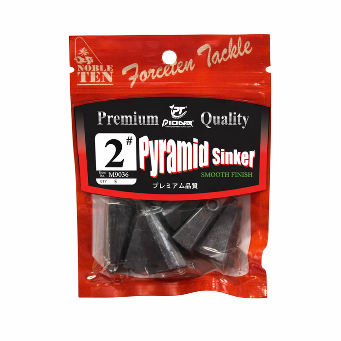 Forceten Pyramid Sinker 2 Qty 5