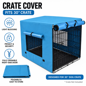 YES4PETS 30' Dog Cat Rabbit Collapsible Crate Pet Cage Canvas Cover
