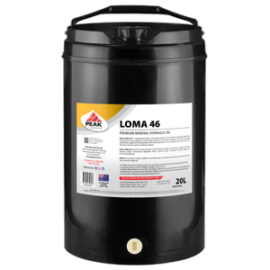 Peak 20L LOMA 46 Premium Mineral Hydraulic Oil