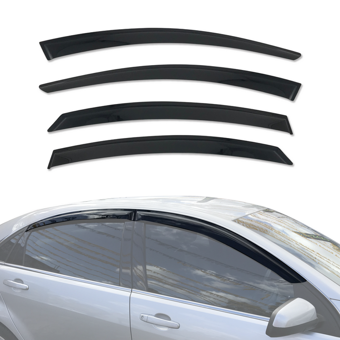AUSGO Weather Shields for Holden Caprice WM WN Series 2006-2017 Weathershields Window Visors Wind Deflectors