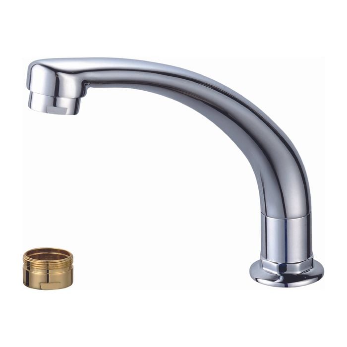 Shaw & Mason Chrome Swivel Cast Sink Spout