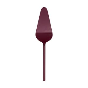Ecology Apostle Cake Server Elderberry Maroon 26cm Stainless Steel Enamel