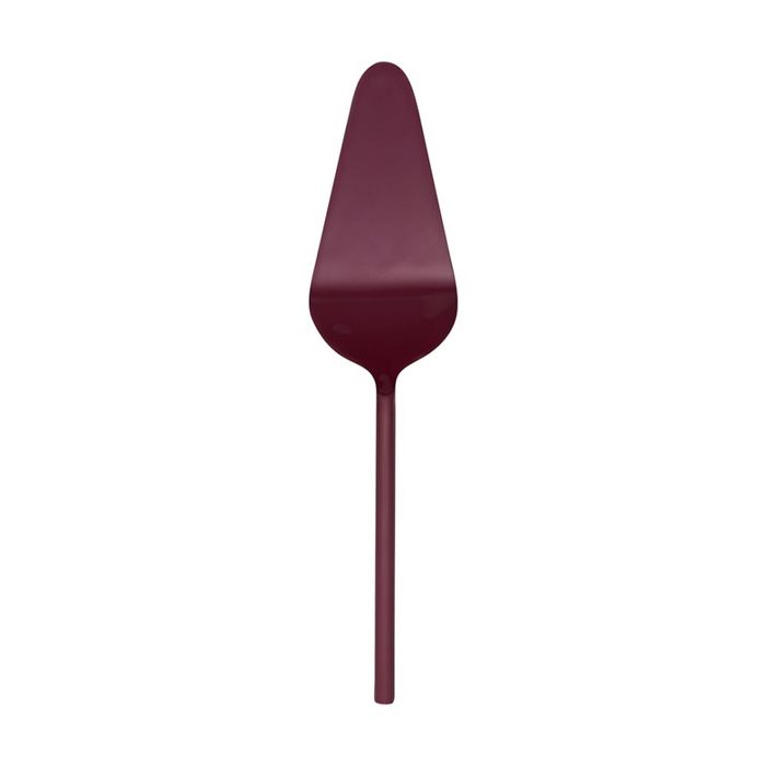 Ecology Apostle Cake Server Elderberry Maroon 26cm Stainless Steel Enamel
