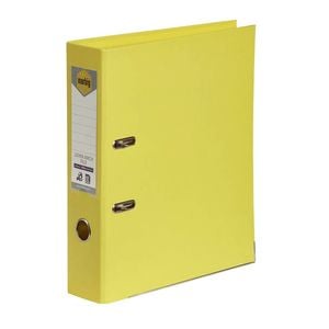 Marbig Lever Arch File 75mm (A4) (Lemon)