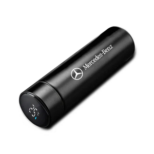 NNEOBA Smart Thermos Bottle emperature Display Leakproof Design 500ml Black
