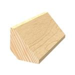 19 x 19mm 2.4m Tri Quad Clear Pine