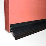 Moroday Black MDS11 Automatic Hinged Door Seal