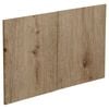 Kaboodle 900mm Spiced Oak Modern Rangehood Door - 2 Pack