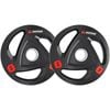 METEOR 10kgx2 Rubber Olympic Weight Plates