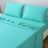 LINENOVA Microfiber Soft 1200TC Sheet Set - Teal Queen