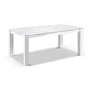 Santorini Ceramic 1.8M Outdoor Rectangle Aluminium Dining Table