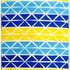 Reversible Indoor/outdoor Mats - Chatai-2685-aqua Yellow-180x270